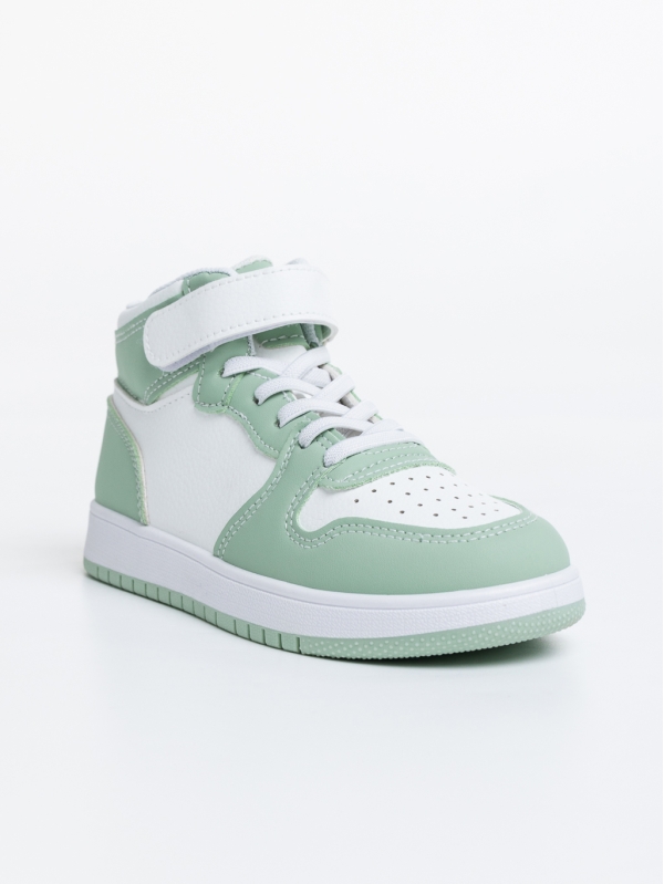 Yoda zöld gyerek sport cipő ökológiai bőrből - Kalapod.hu