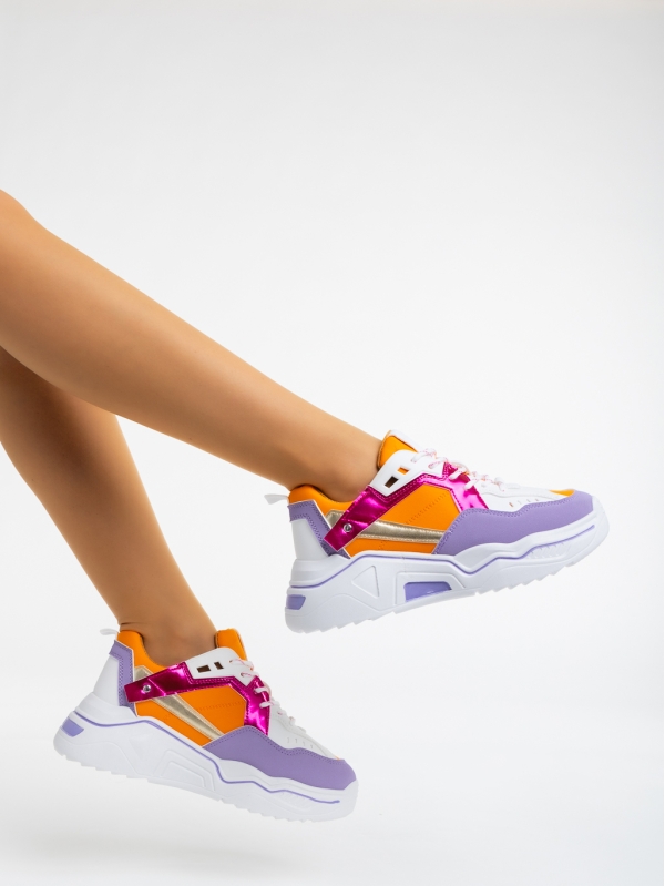 Kamea lila női sport cipő ökológiai bőrből - Kalapod.hu