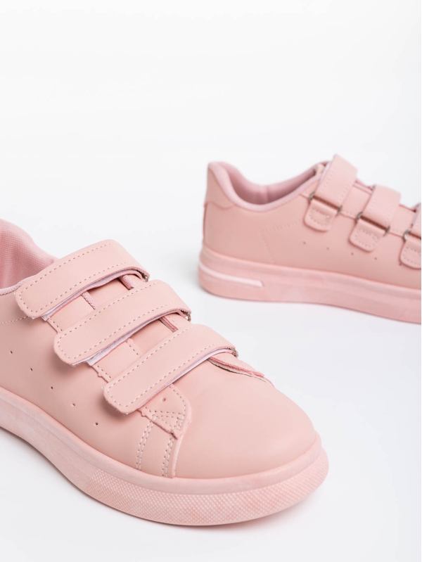 Deziree rózsaszín női sport cipő ökológiai bőrből, 6 - Kalapod.hu
