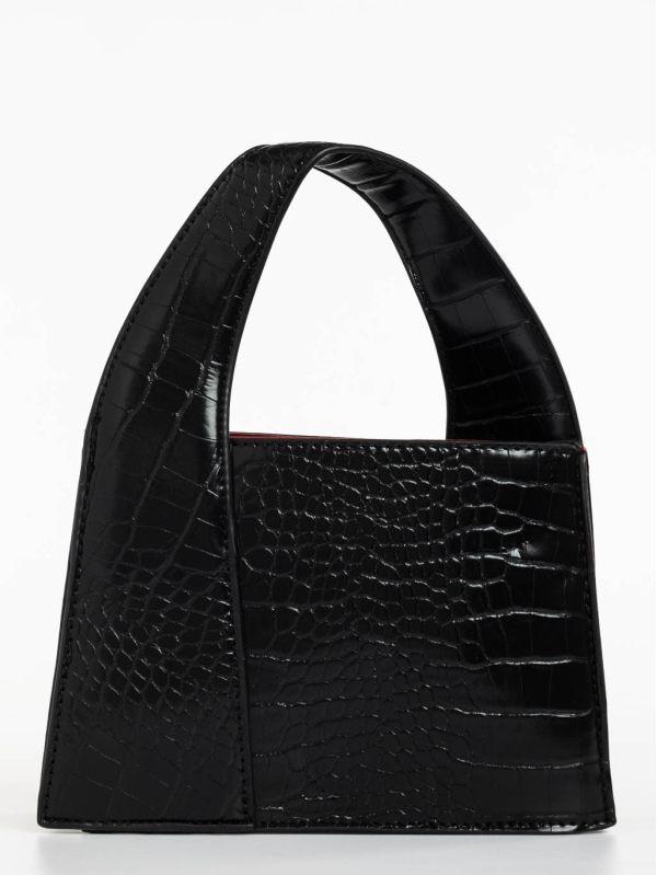 Blima fekete női táska ökológiai bőrből, 2 - Kalapod.hu