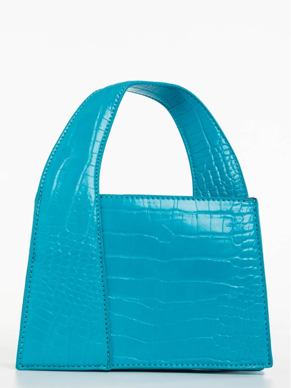 Blima kék női táska ökológiai bőrből, 2 - Kalapod.hu
