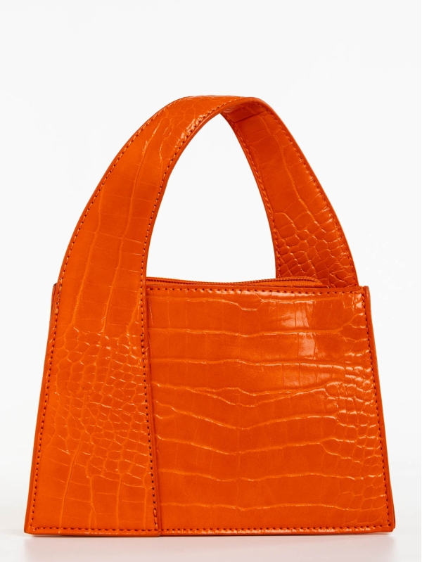 Blima narancssárga női táska ökológiai bőrből, 2 - Kalapod.hu