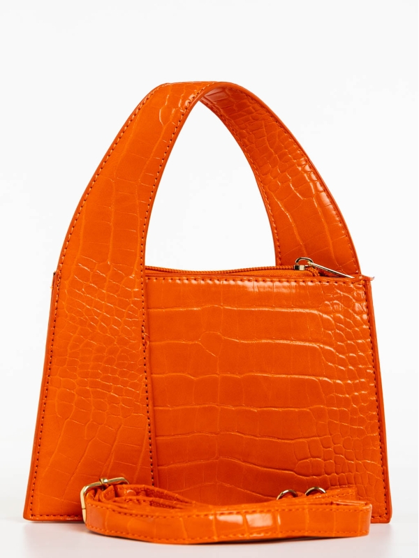 Blima narancssárga női táska ökológiai bőrből, 6 - Kalapod.hu