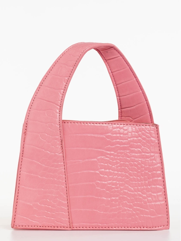 Blima rózsaszín női táska ökológiai bőrből, 2 - Kalapod.hu