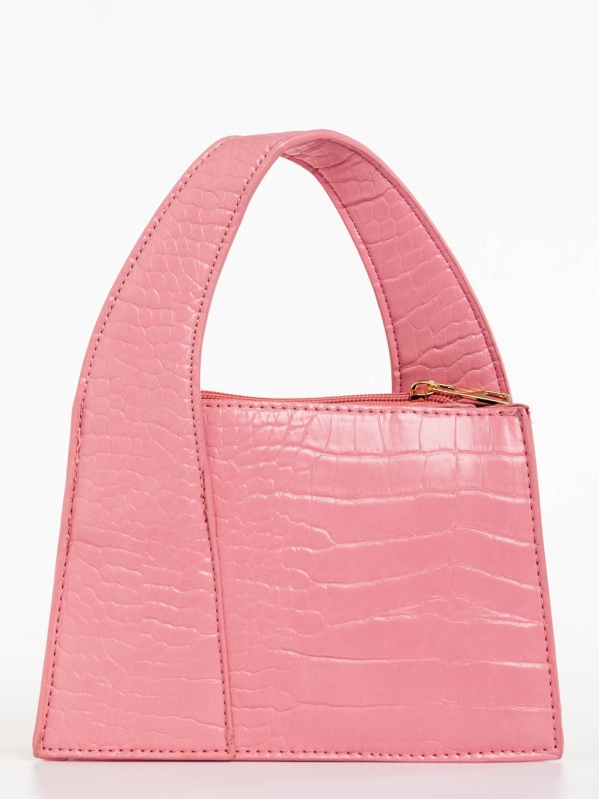 Blima rózsaszín női táska ökológiai bőrből, 5 - Kalapod.hu
