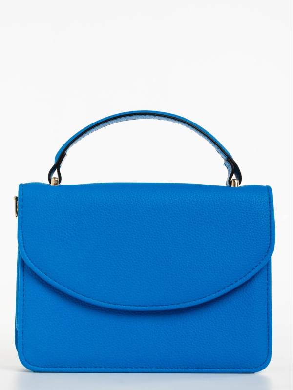 Blerina kék női táska ökológiai bőrből, 2 - Kalapod.hu