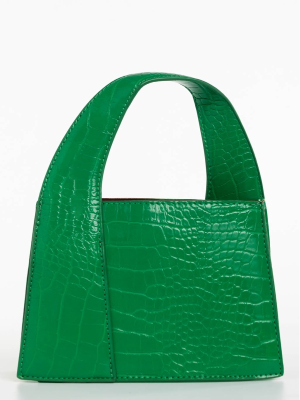 Blima zöld női táska ökológiai bőrből, 2 - Kalapod.hu