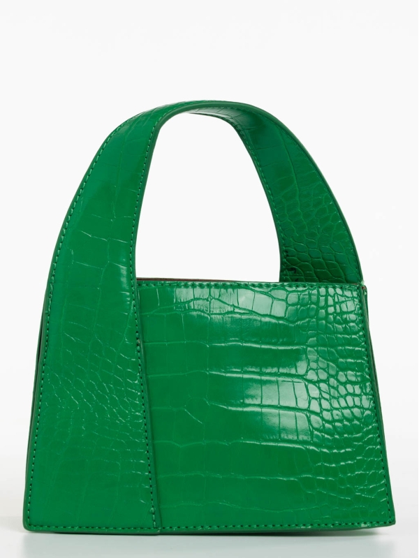 Blima zöld női táska ökológiai bőrből, 5 - Kalapod.hu