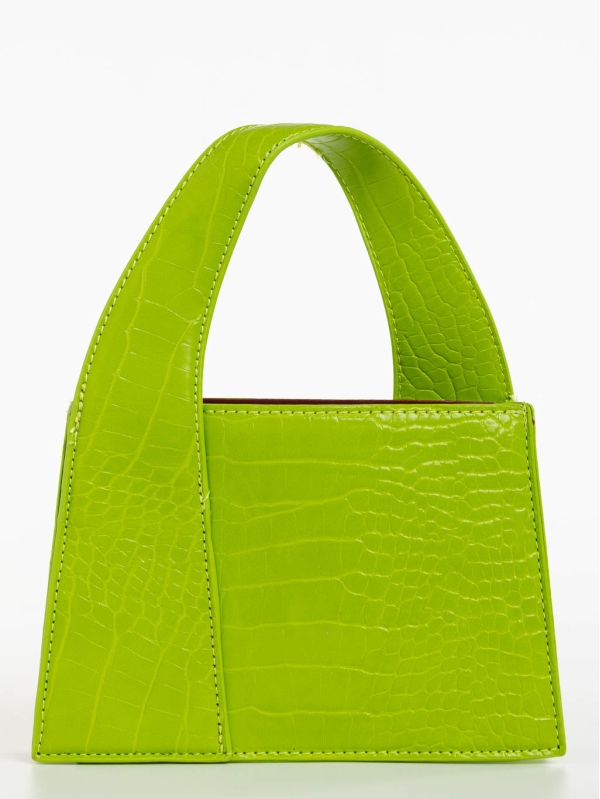 Blima világos zöld női táska ökológiai bőrből, 5 - Kalapod.hu