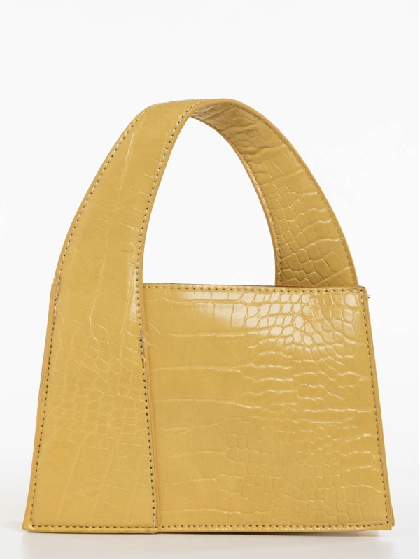 Blima sárga női táska ökológiai bőrből, 2 - Kalapod.hu