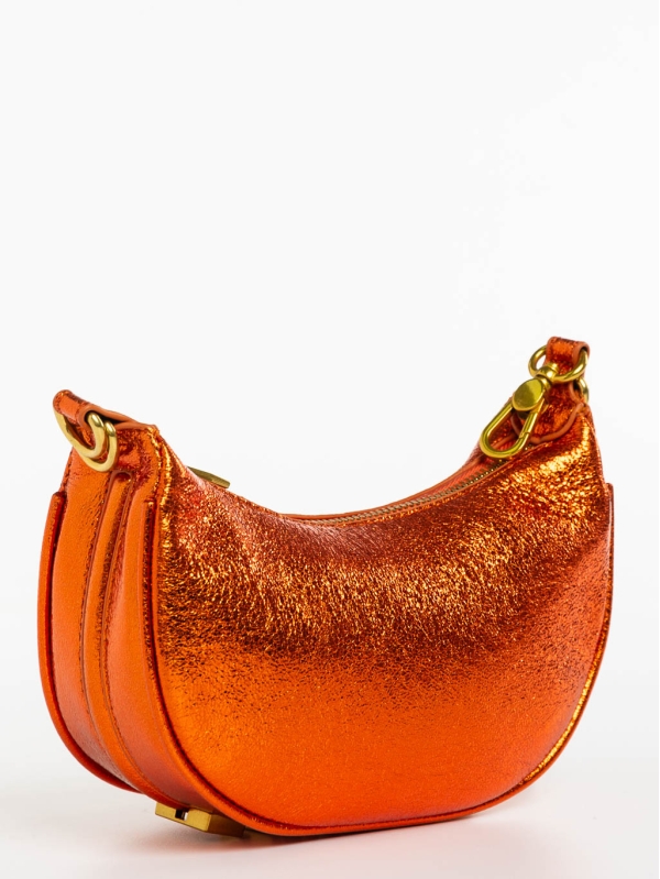 Aine narancssárga női táska ökológiai bőrből, 3 - Kalapod.hu