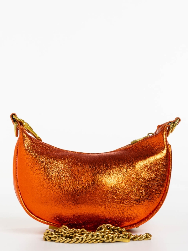 Aine narancssárga női táska ökológiai bőrből, 6 - Kalapod.hu
