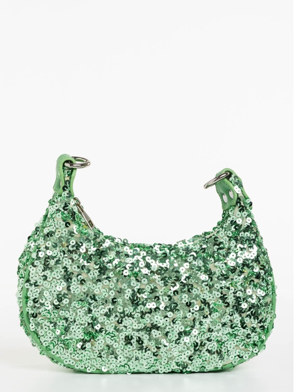 Ayah zöld női táska textil anyagból, 2 - Kalapod.hu