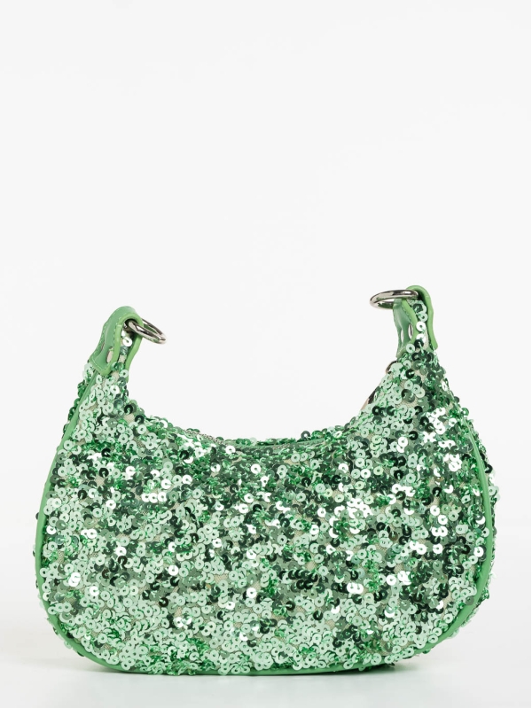 Ayah zöld női táska textil anyagból, 5 - Kalapod.hu