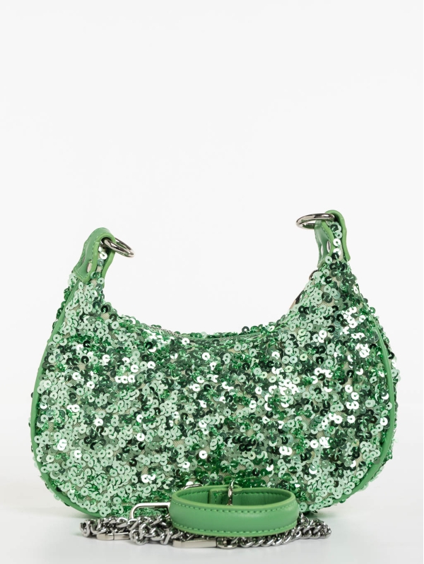 Ayah zöld női táska textil anyagból, 6 - Kalapod.hu