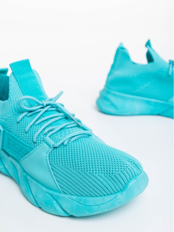Renie kék női sport cipő textil anyagból, 6 - Kalapod.hu