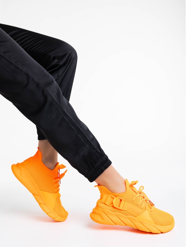 Renie narancssárga női sport cipő textil anyagból - Kalapod.hu