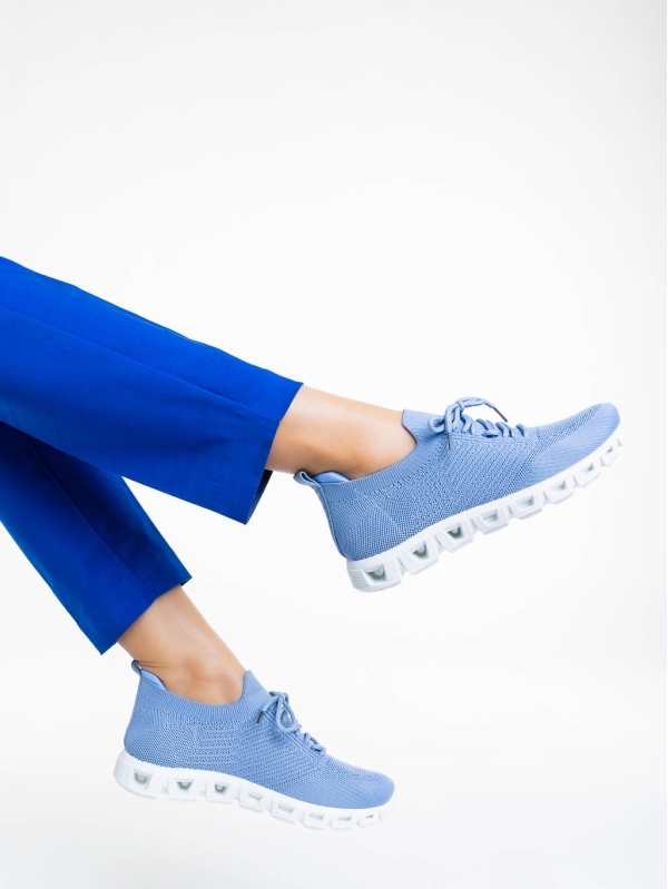 Romeesa kék női sportcipő textil anyagból - Kalapod.hu