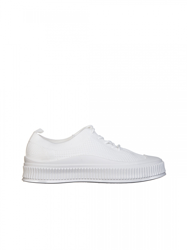 Stere fehér női tornacipő, textil anyagból készült, 6 - Kalapod.hu
