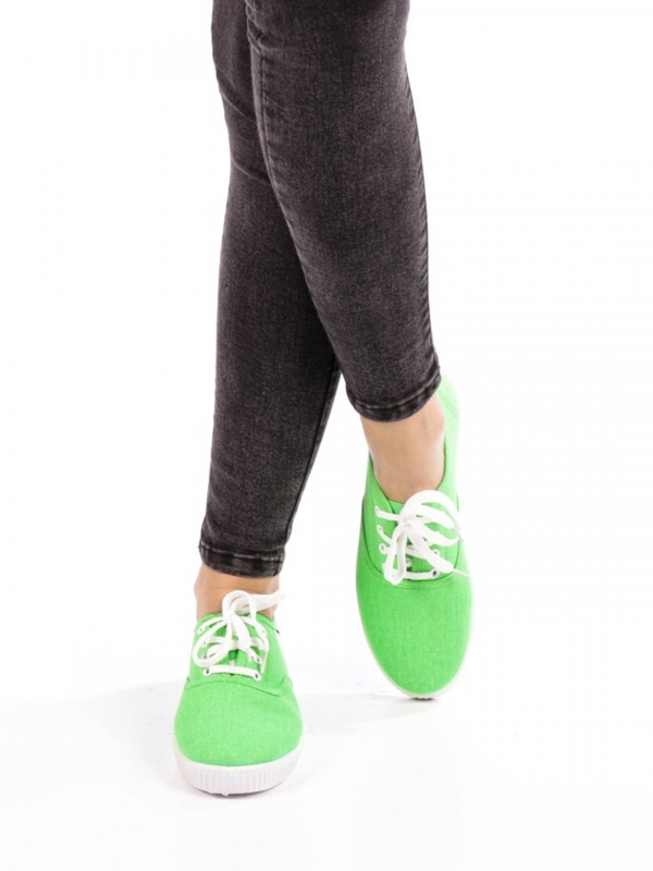 Esme neon zöld gyerek tornacipő, 5 - Kalapod.hu