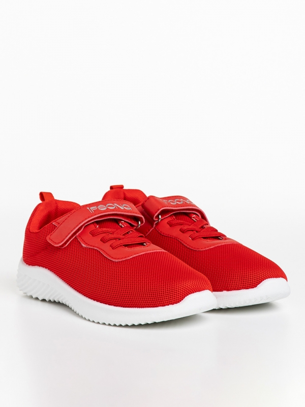 Amie piros gyerek sportcipő, textil anyagból készült - Kalapod.hu
