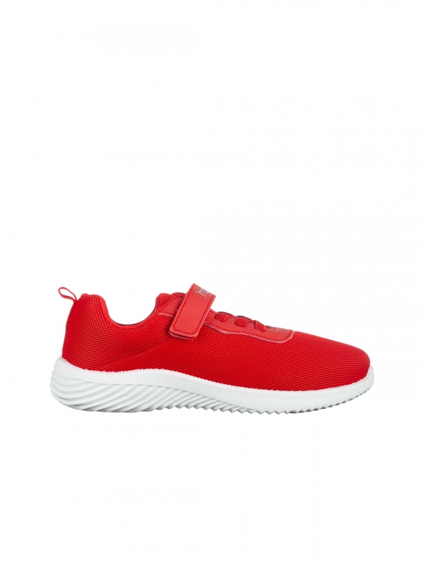 Amie piros gyerek sportcipő, textil anyagból készült, 4 - Kalapod.hu