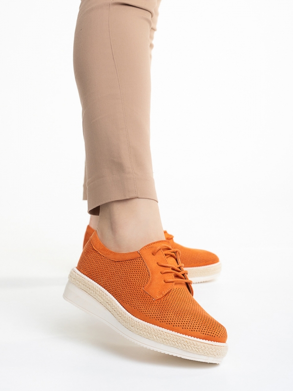 Caresa narancssárga női cipő, 2 - Kalapod.hu