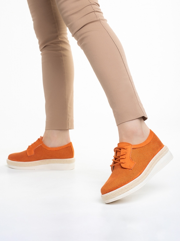 Caresa narancssárga női cipő, 3 - Kalapod.hu
