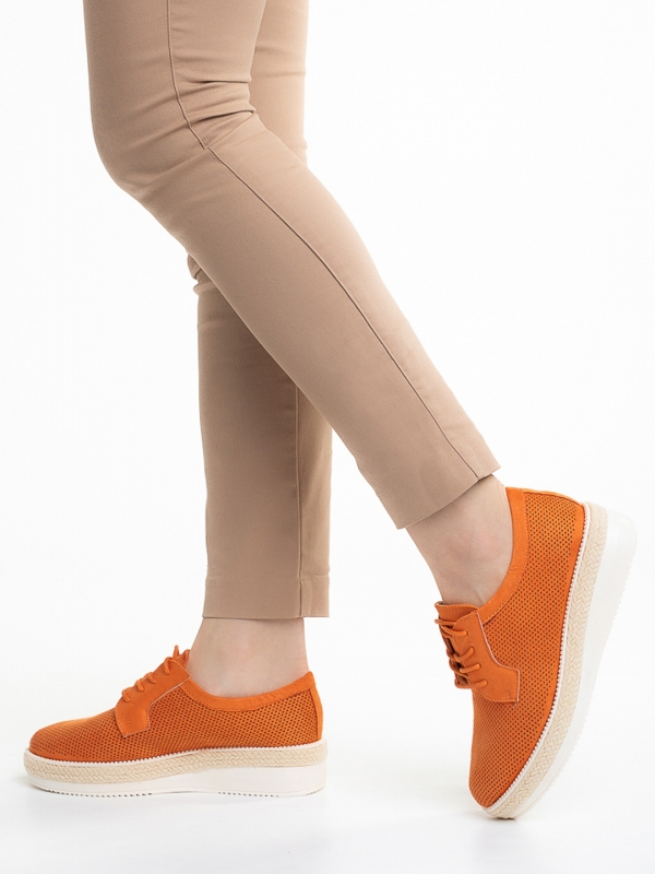 Caresa narancssárga női cipő, 4 - Kalapod.hu