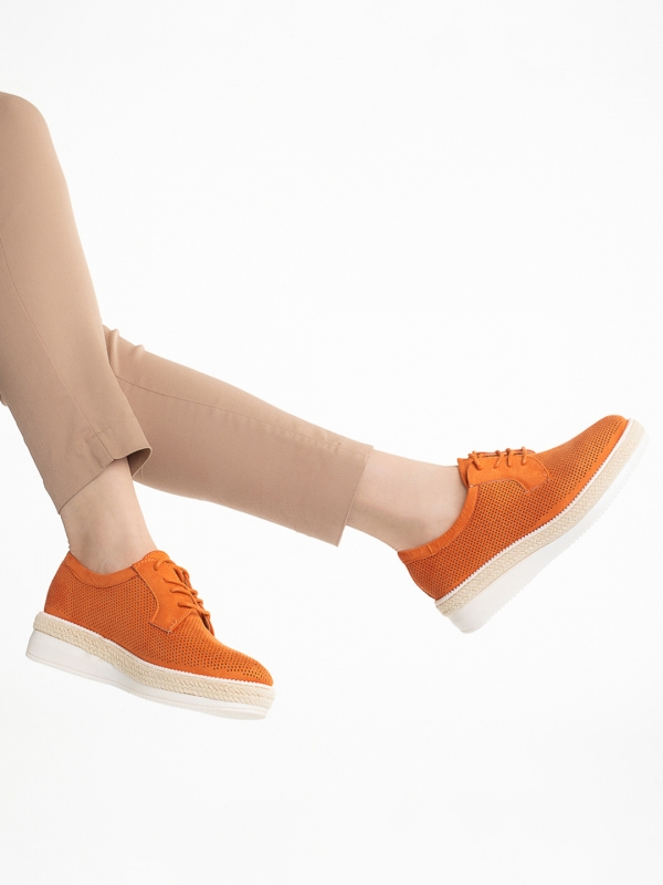 Caresa narancssárga női cipő, 5 - Kalapod.hu