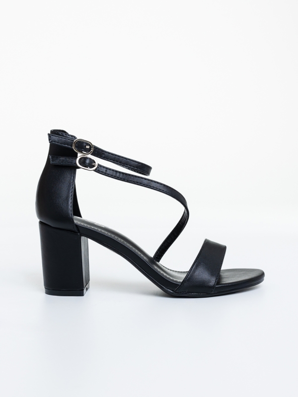 Vastag sarkú szandál Mariella Fekete, 5 - Kalapod.hu