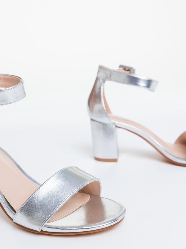 Vastag sarkú női szandál Savannah Ezüst, 6 - Kalapod.hu