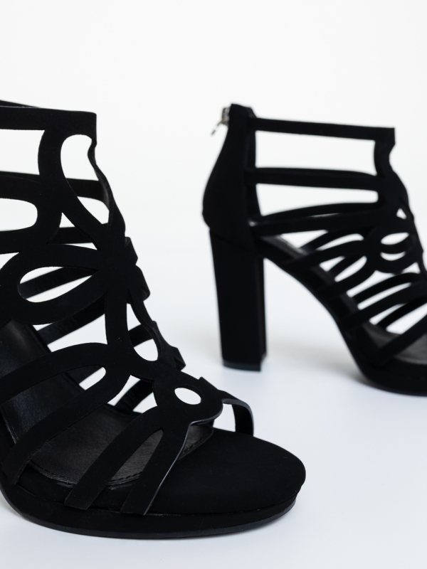 Vastag sarkú szandál Bellina Fekete, 6 - Kalapod.hu