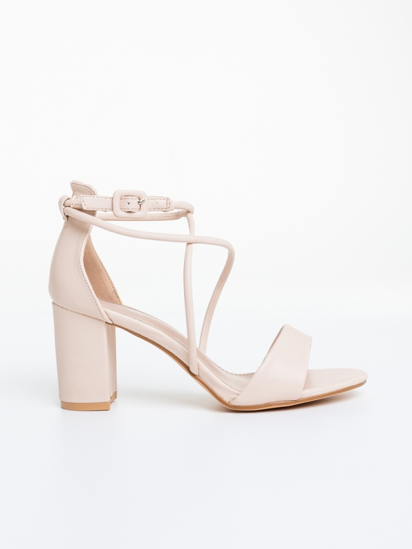 Vastag sarkú szandál Amura Bézs, 5 - Kalapod.hu