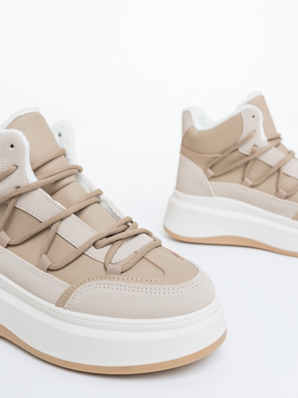 Női bakancs Loretta Bézs, 6 - Kalapod.hu