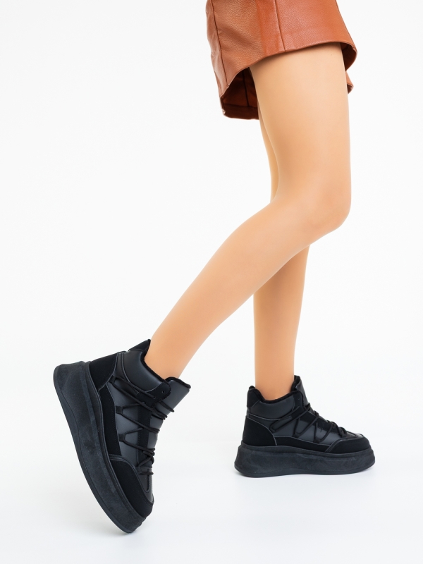 Női bakancs Loretta Fekete, 3 - Kalapod.hu