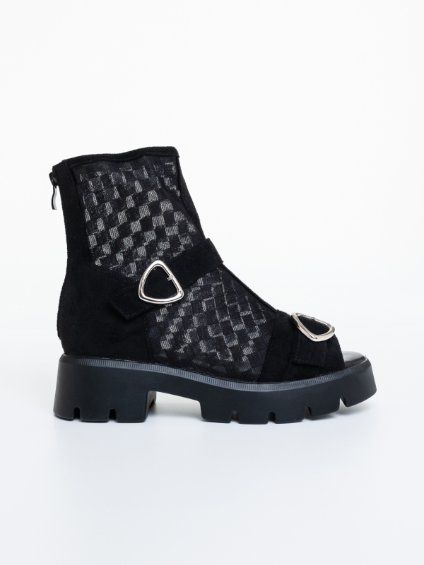 Tavaszi-őszi csizma Giulianna Fekete, 5 - Kalapod.hu