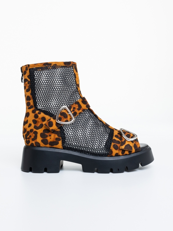 Tavaszi-őszi csizma Giulianna Leopard, 5 - Kalapod.hu