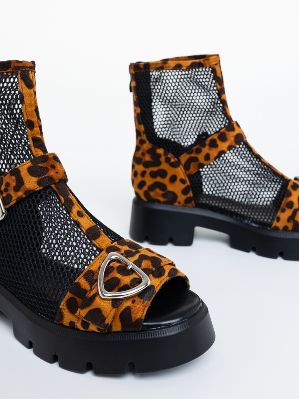 Tavaszi-őszi csizma Giulianna Leopard, 6 - Kalapod.hu