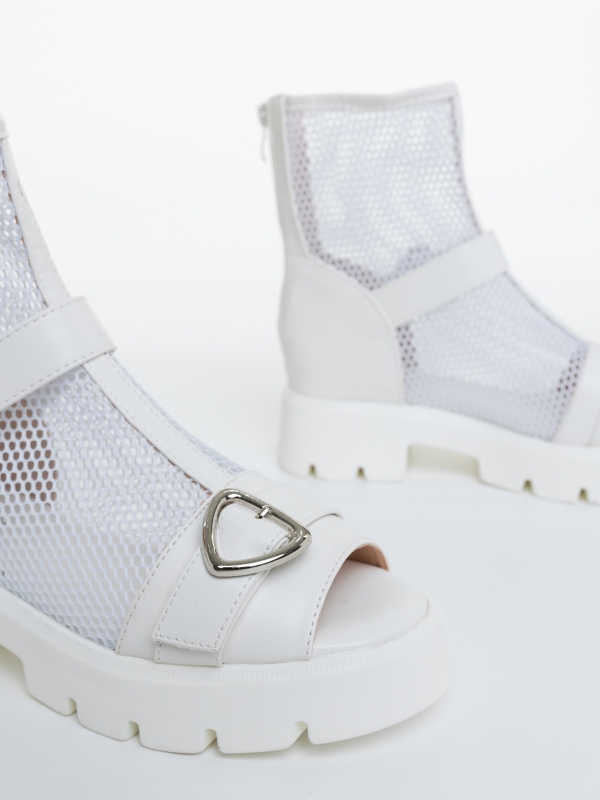 Tavaszi-őszi csizma Giulianna Fehér, 6 - Kalapod.hu