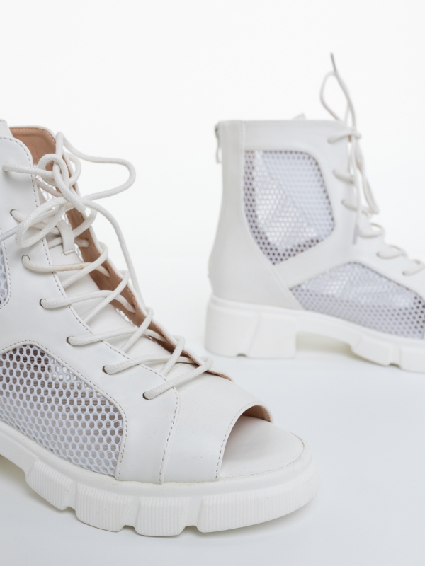 Tavaszi-őszi csizma Milania Fehér, 6 - Kalapod.hu