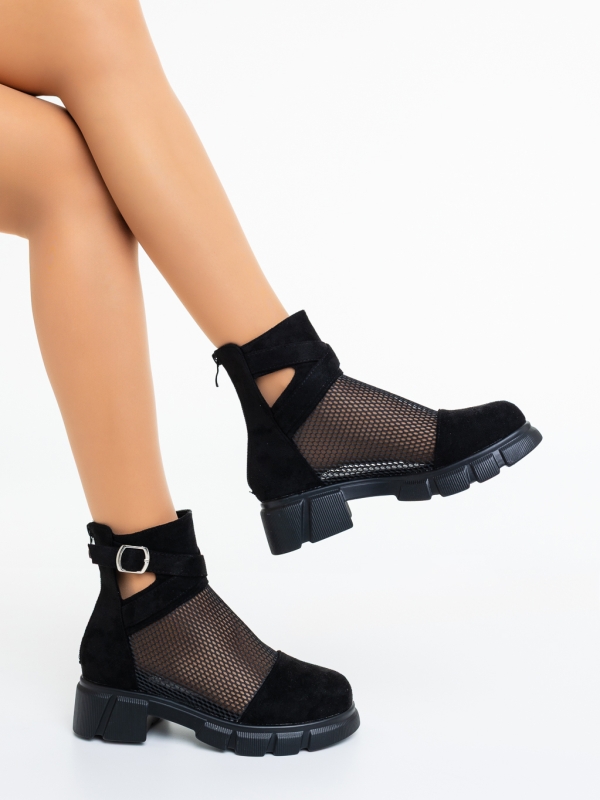 Tavaszi-őszi csizma Ishira Fekete, 4 - Kalapod.hu