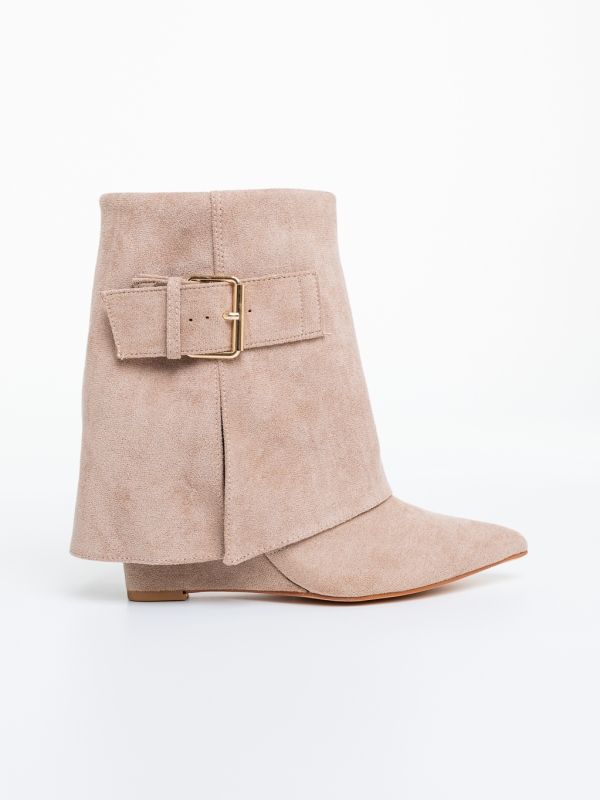 Női platform bakancs Kanika Bézs, 5 - Kalapod.hu