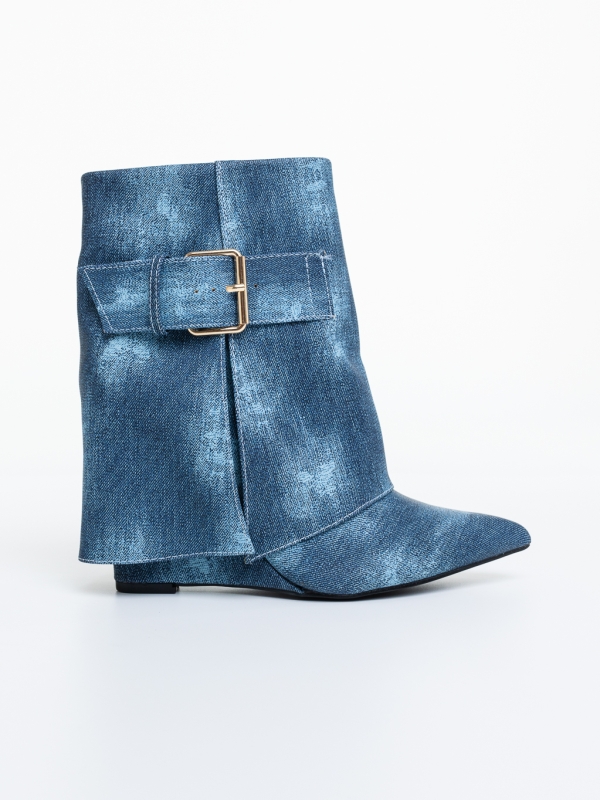 Női platform bakancs Kanika Kék, 5 - Kalapod.hu