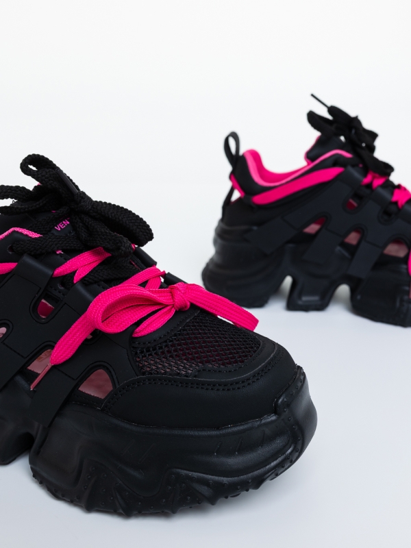 Női tornacipő Diania Fekete-Rózsaszín, 6 - Kalapod.hu