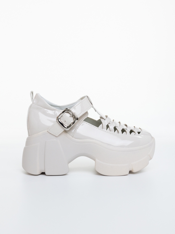 Platform cipő Lasya Bézs, 5 - Kalapod.hu