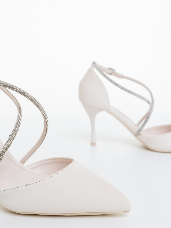 Stiletto cipő Sirara Bézs, 6 - Kalapod.hu