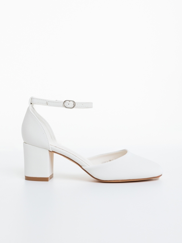 Vastag sarkú cipő Santura Fehér, 5 - Kalapod.hu
