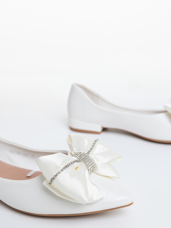 Női balerina cipő Suzira Fehér, 6 - Kalapod.hu