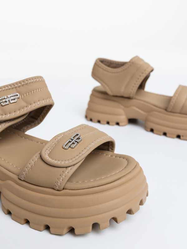 Női platform szandál Levela Őszibarack, 6 - Kalapod.hu